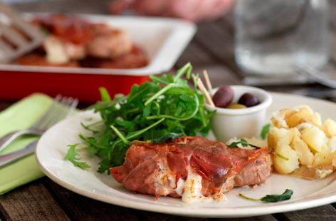 For a speedy family dinner that's ready in just 30 minutes, look no further than this pork loin steak recipe.
